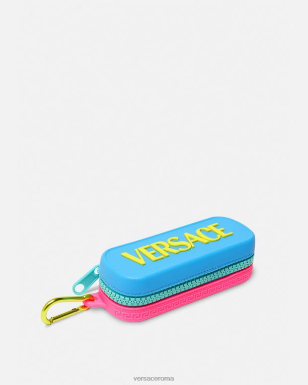 esso Versace bambini occhiali da sole con logo l'Avana JT08Z2080 Accessori