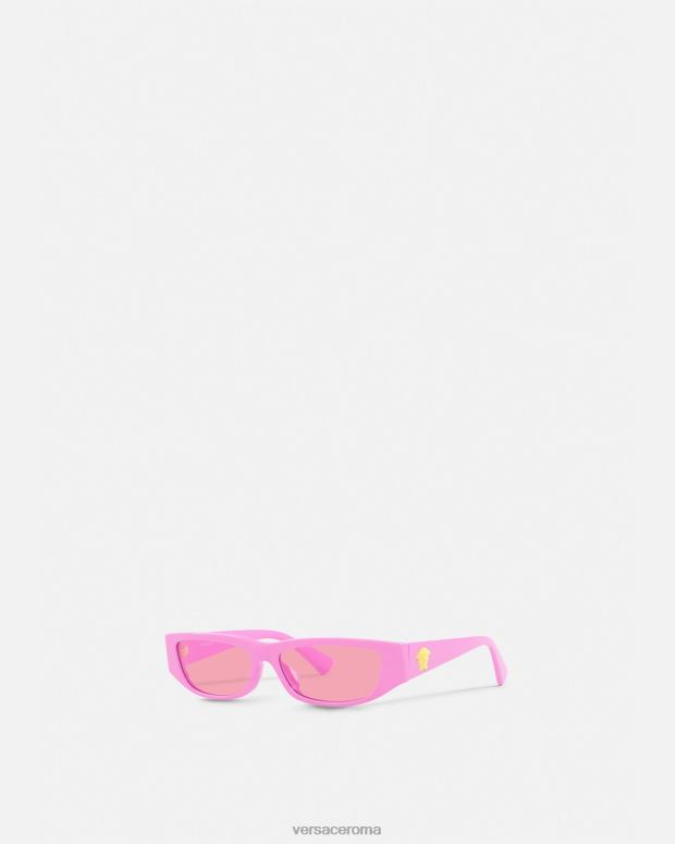 esso Versace bambini occhiali da sole con medusa rosa JT08Z2056 Accessori