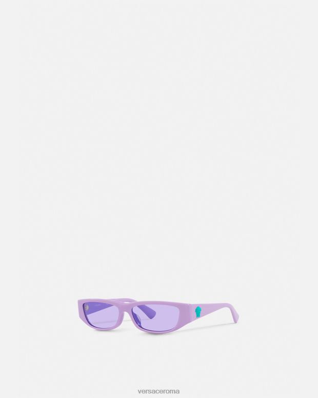 esso Versace bambini occhiali da sole con medusa viola JT08Z2057 Accessori