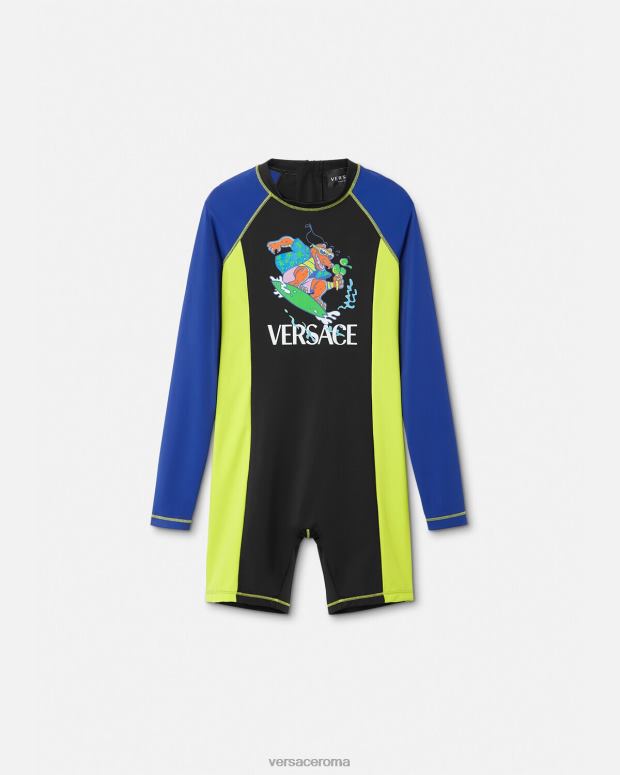 esso Versace bambini muta protettiva solare multicolore JT08Z2136 vestiario