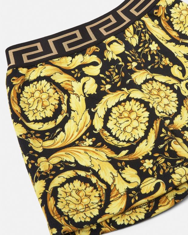 esso Versace bambini pantaloncini barocchi per neonati stampa JT08Z1887 vestiario
