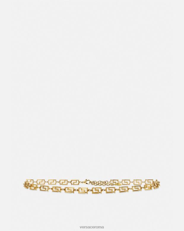 esso Versace donne cintura a catena della dea greca oro JT08Z516 Accessori
