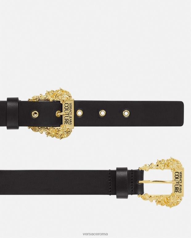 esso Versace donne cintura couture1 nero JT08Z2325 Accessori