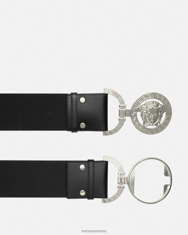 esso Versace donne cintura larga medusa '95 nero JT08Z523 Accessori