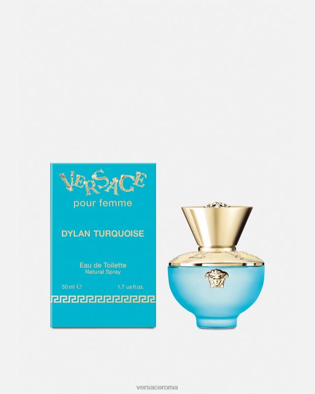 esso Versace donne Dylan Turchese edt 50 ml blu JT08Z1001 Accessori