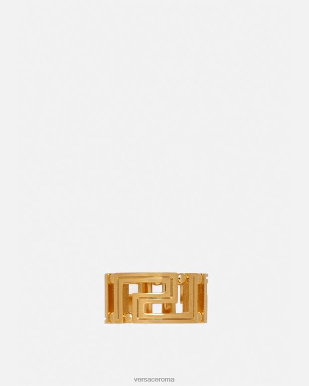 esso Versace donne anello greca oro caldo JT08Z752 Accessori