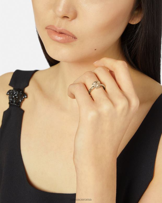 esso Versace donne anello la medusa oro JT08Z780 Accessori
