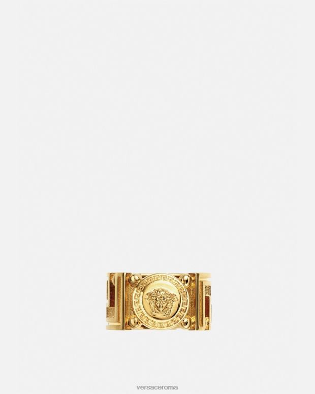 esso Versace donne anello medusa greca oro JT08Z751 Accessori