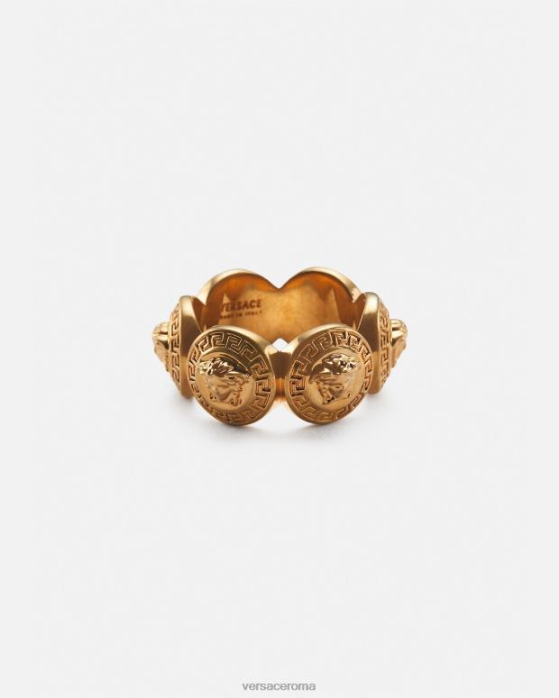 esso Versace donne anello tributo con medusa tributo d'oro JT08Z795 Accessori