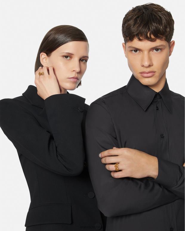 esso Versace donne anello tributo con medusa tributo d'oro JT08Z795 Accessori