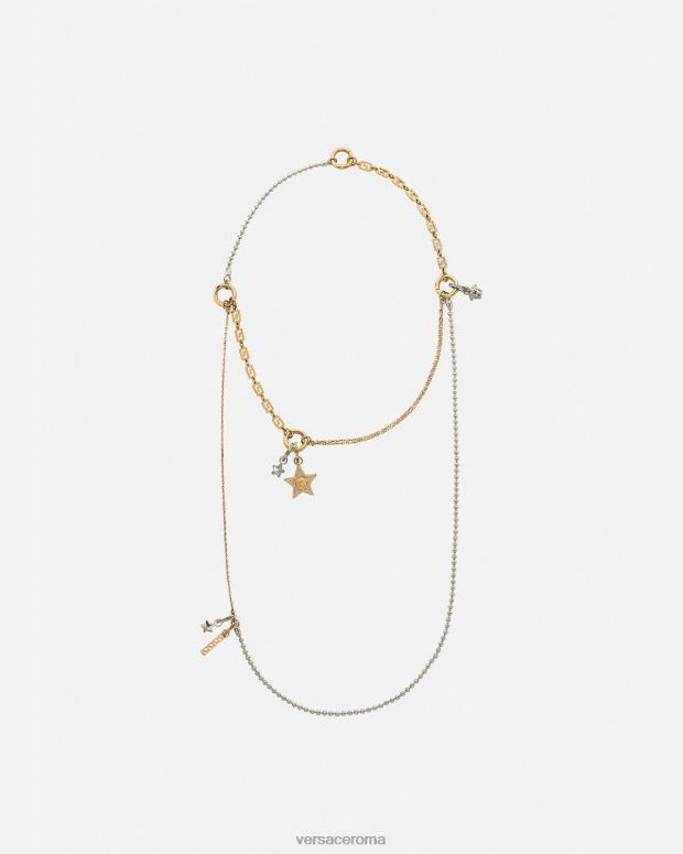 esso Versace donne collana galassia oro JT08Z821 Accessori
