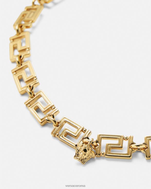 esso Versace donne collana greca oro JT08Z745 Accessori