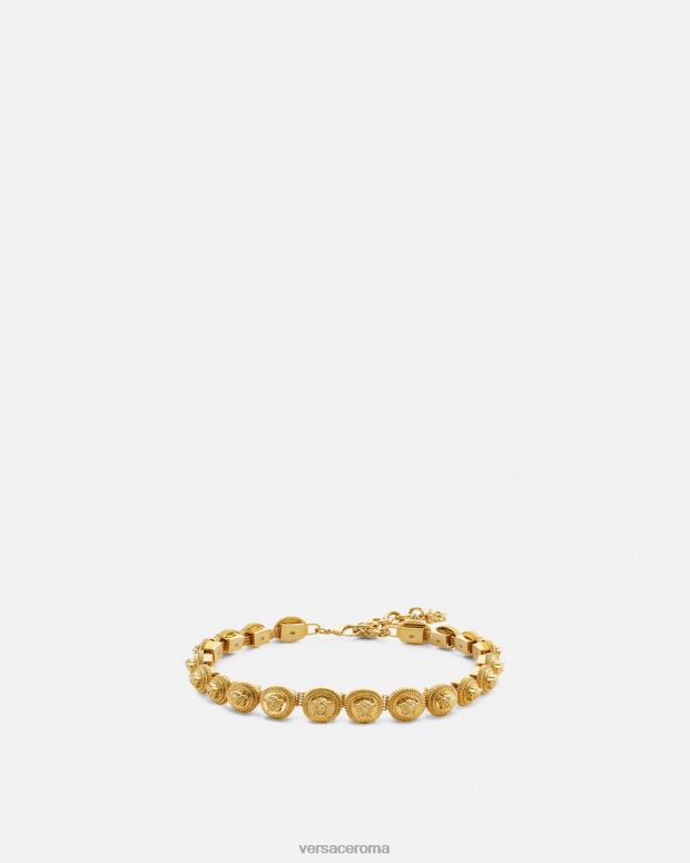 esso Versace donne girocollo con medusa biggie oro JT08Z844 Accessori