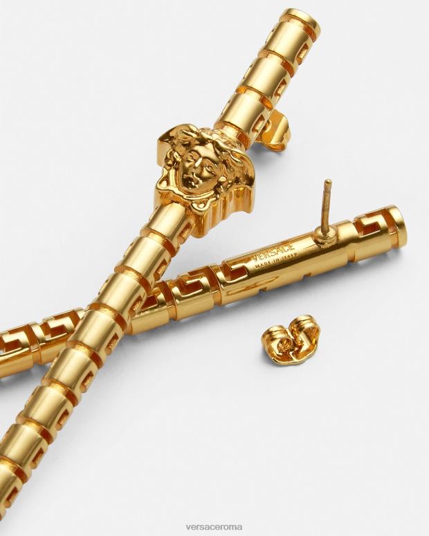 esso Versace donne orecchini asimmetrici greca oro JT08Z750 Accessori