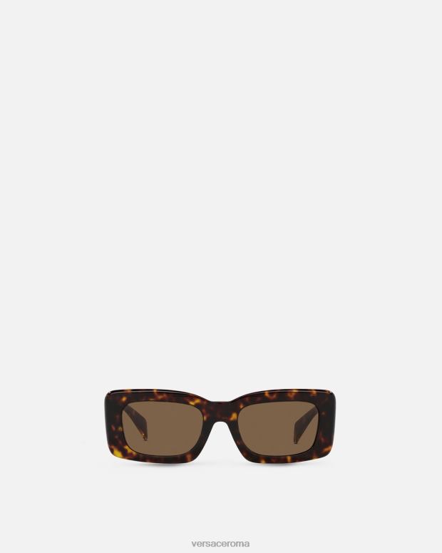 esso Versace donne infiniti occhiali da sole greca l'Avana JT08Z600 Accessori