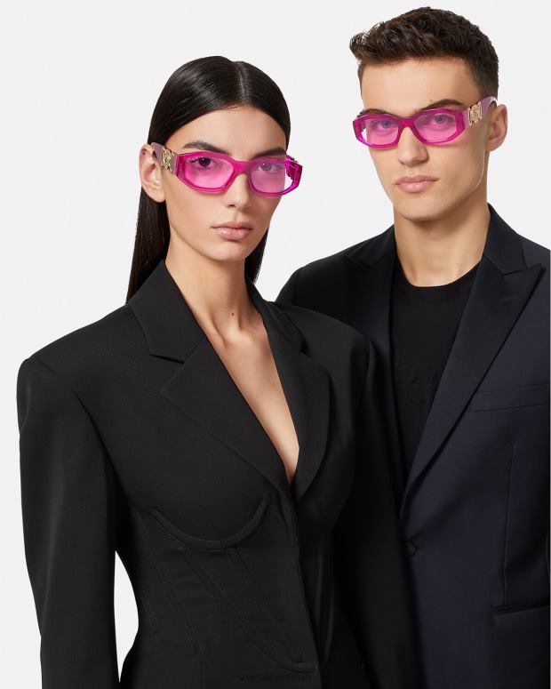 esso Versace donne occhiali da sole Biggie Medusa fucsia JT08Z651 Accessori