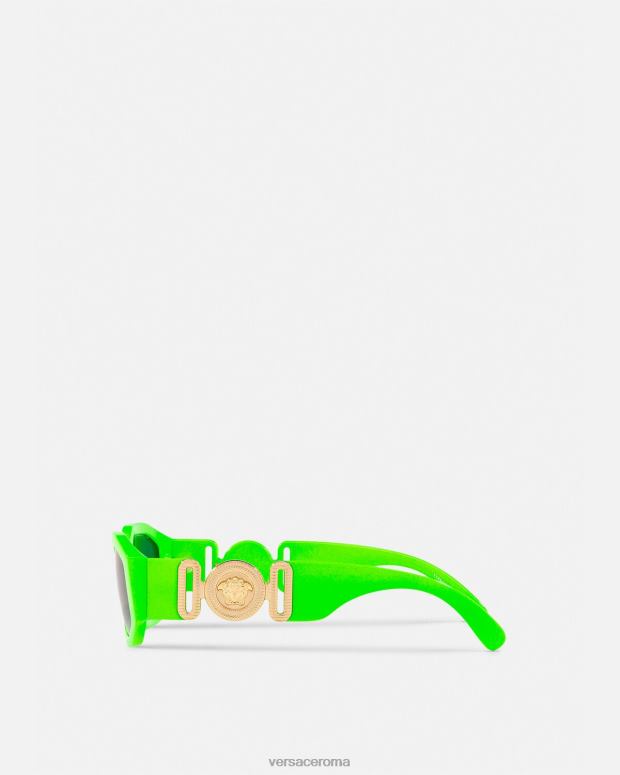 esso Versace donne occhiali da sole Biggie Medusa lime JT08Z650 Accessori