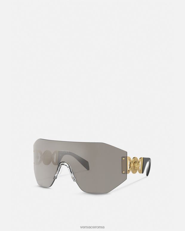 esso Versace donne occhiali da sole con maschera Medusa Biggie onul JT08Z608 Accessori