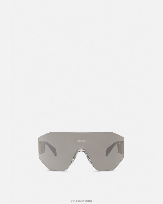 esso Versace donne occhiali da sole con maschera Medusa Biggie onul JT08Z608 Accessori