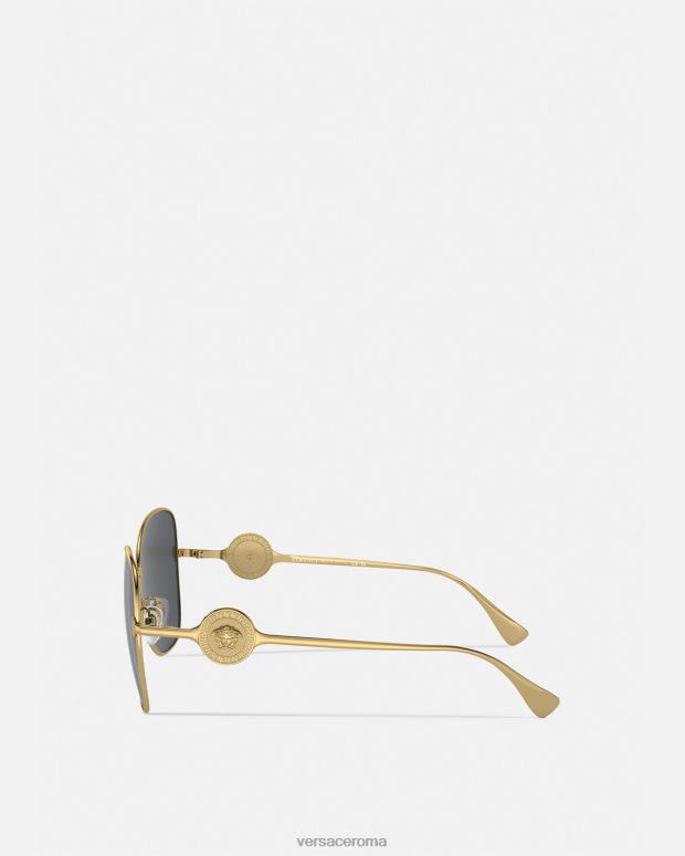esso Versace donne occhiali da sole ipnotici con medusa onul JT08Z612 Accessori