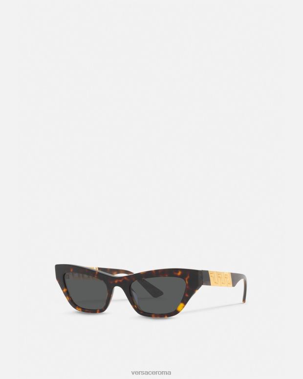 esso Versace donne occhiali da sole la greca l'Avana JT08Z697 Accessori