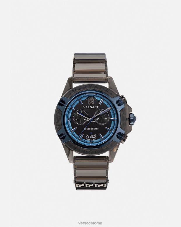 esso Versace donne icona orologio attivo grigio JT08Z977 Accessori
