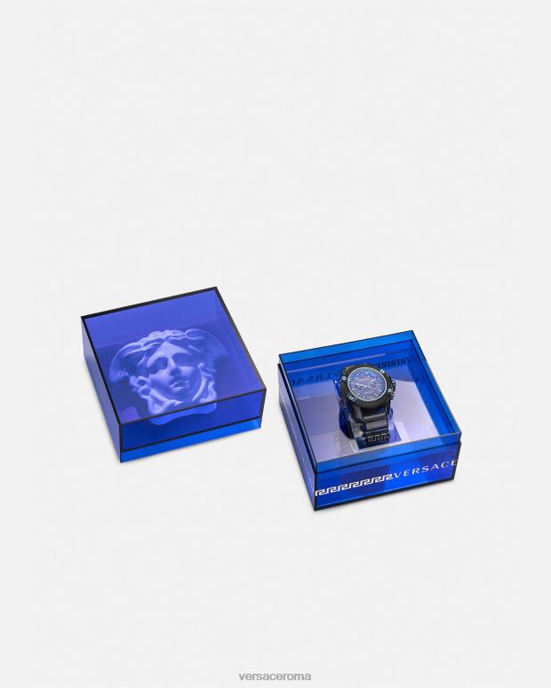esso Versace donne icona orologio attivo grigio JT08Z977 Accessori