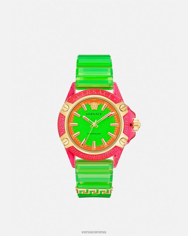 esso Versace donne icona orologio indiglo attivo pnul JT08Z943 Accessori