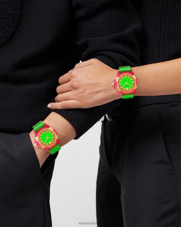esso Versace donne icona orologio indiglo attivo pnul JT08Z943 Accessori
