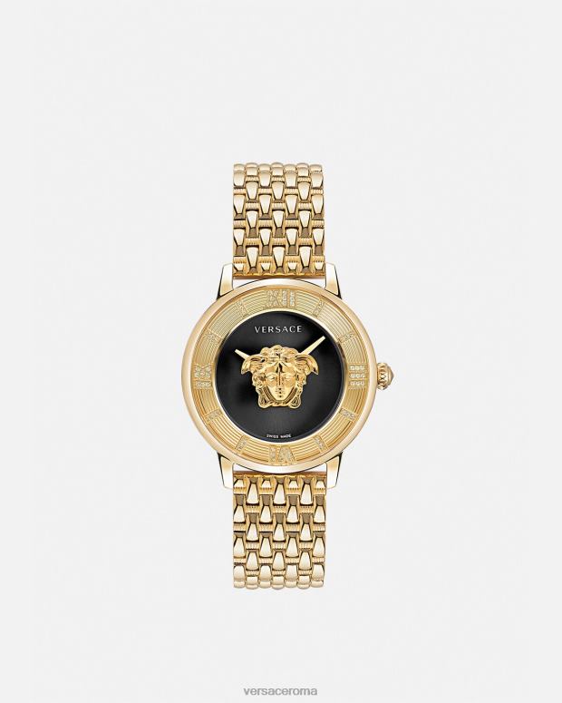 esso Versace donne orologio con diamanti la medusa oro nero JT08Z962 Accessori