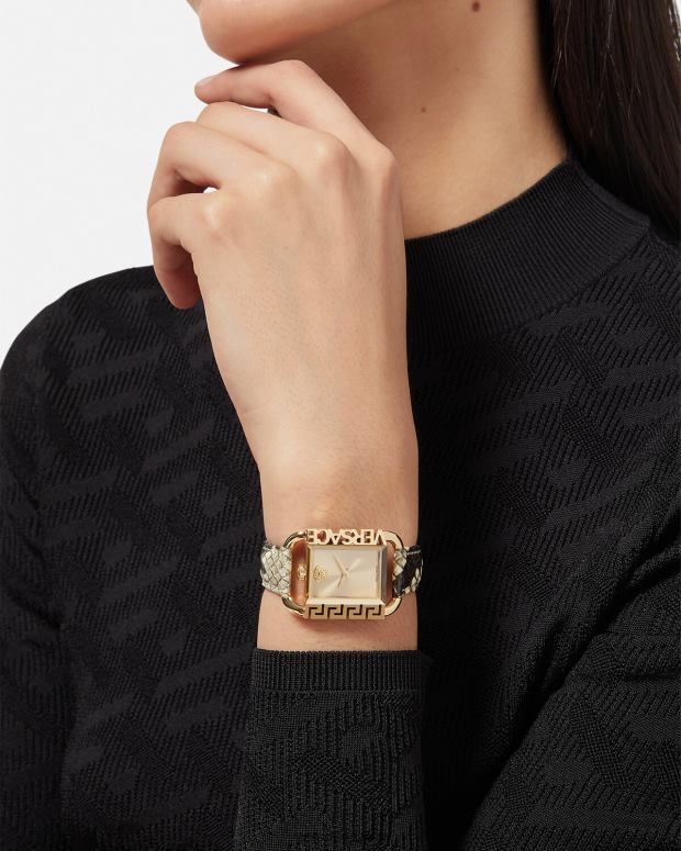 esso Versace donne orologio di stile oro JT08Z980 Accessori