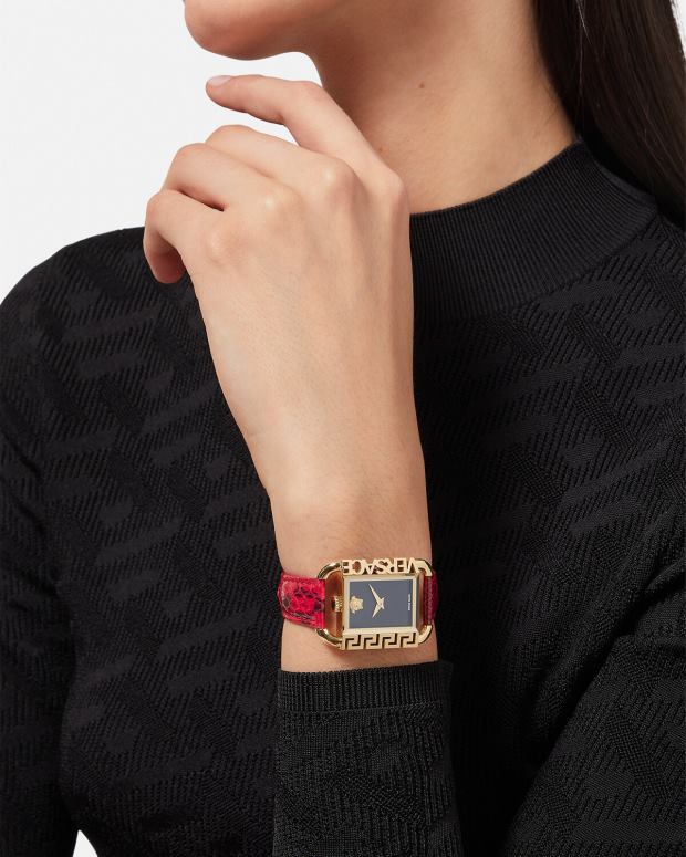 esso Versace donne orologio di stile rosso JT08Z981 Accessori