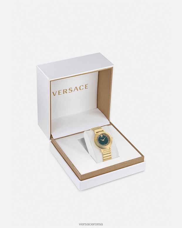 esso Versace donne orologio greca chic oro JT08Z972 Accessori