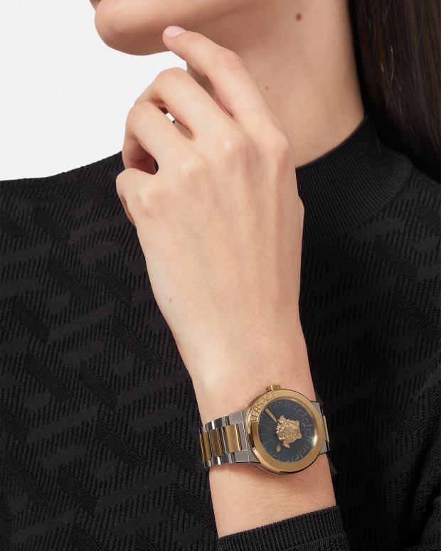 esso Versace donne orologio infinito medusa oro argento JT08Z996 Accessori
