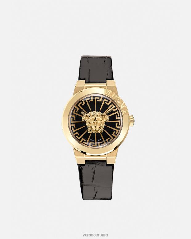 esso Versace donne orologio infinito medusa oro nero JT08Z995 Accessori