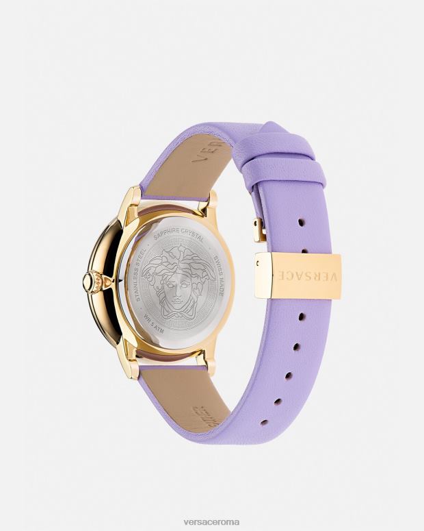 esso Versace donne orologio la medusa lilla JT08Z985 Accessori