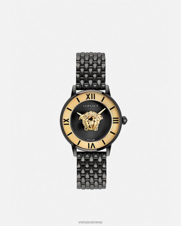 esso Versace donne orologio la medusa nero JT08Z984 Accessori