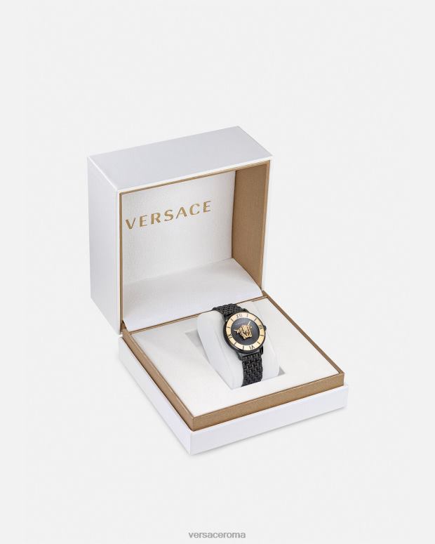 esso Versace donne orologio la medusa nero JT08Z984 Accessori