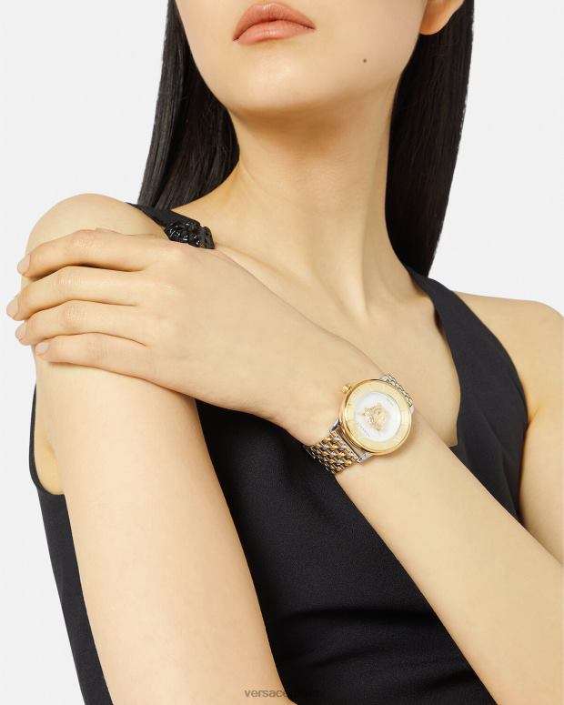 esso Versace donne orologio la medusa oro argento JT08Z990 Accessori
