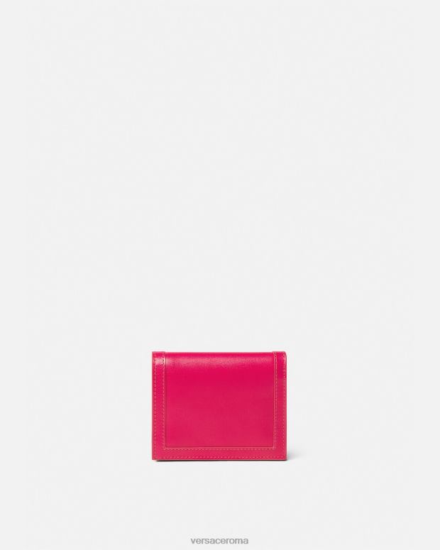 esso Versace donne portafoglio bifold della dea greca rosa JT08Z560 Accessori