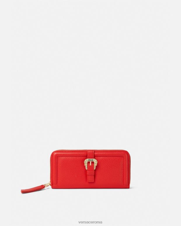 esso Versace donne portafoglio continentale couture1 arancia JT08Z2345 Accessori