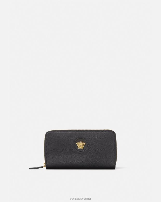 esso Versace donne portafoglio continentale la medusa nero JT08Z573 Accessori