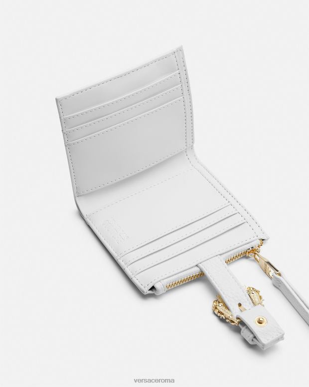 esso Versace donne portafoglio couture1 bianco JT08Z2316 Accessori