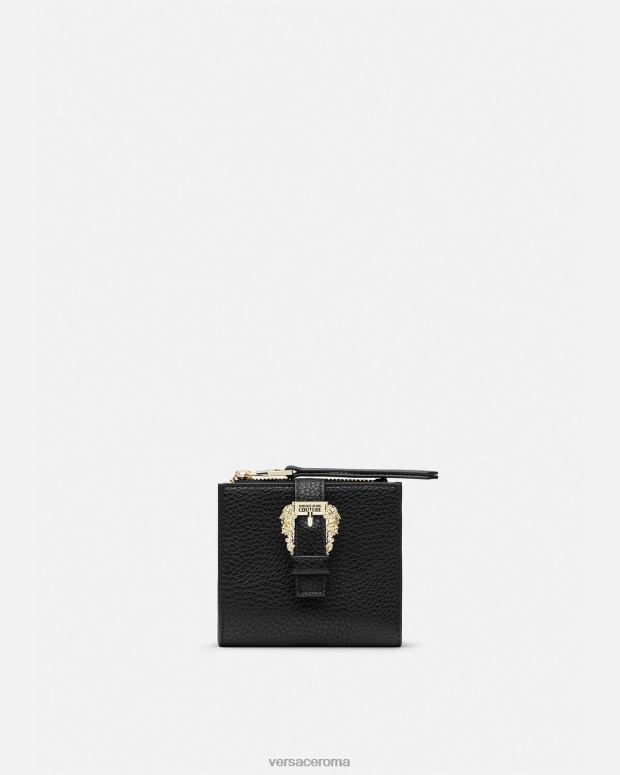 esso Versace donne portafoglio couture1 nero JT08Z2315 Accessori