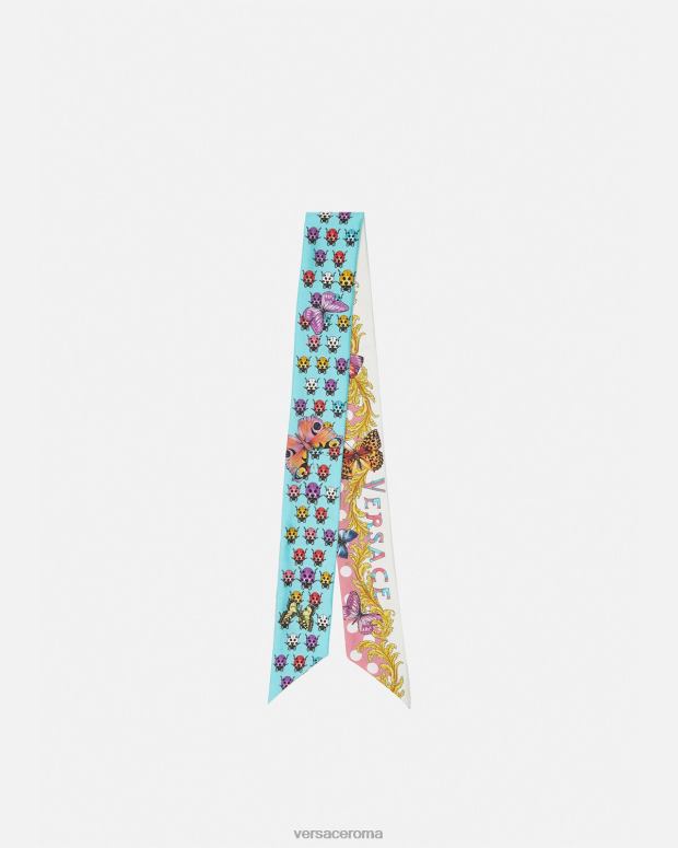 esso Versace donne cravatta con sciarpa con farfalle stampa JT08Z893 Accessori