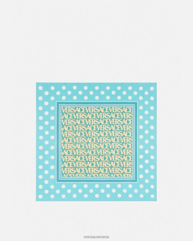 esso Versace donne foulard in seta all-over stampa JT08Z884 Accessori