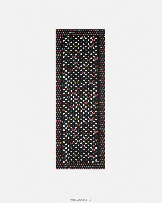 esso Versace donne scialle di seta con farfalle stampa JT08Z864 Accessori