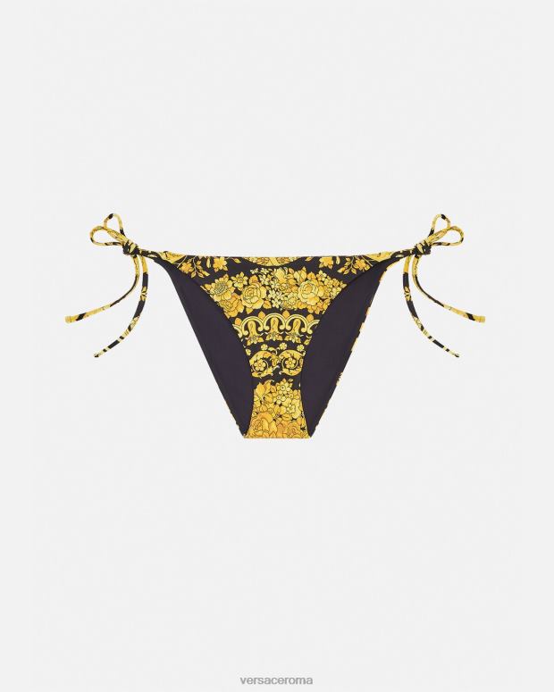 esso Versace donne Barocco Bikini Bottoms stampa JT08Z1141 biancheria intima e costumi da bagno