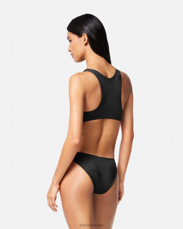 esso Versace donne costume intero medusa '95 nero JT08Z1148 biancheria intima e costumi da bagno