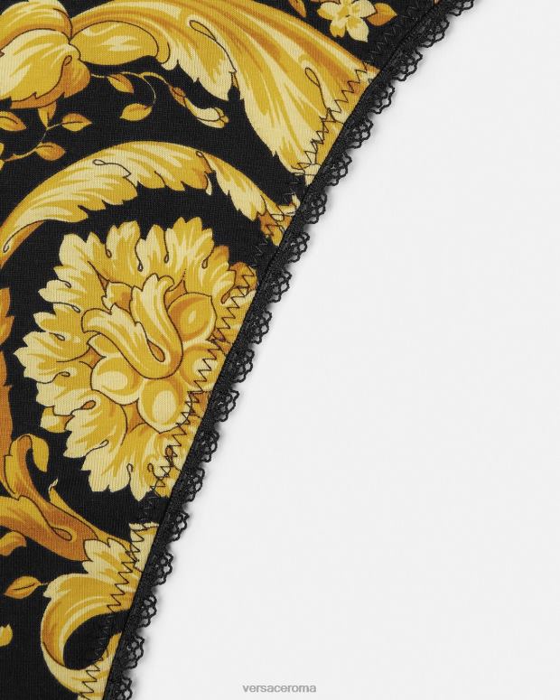esso Versace donne perizoma barocco stampa JT08Z1035 biancheria intima e costumi da bagno
